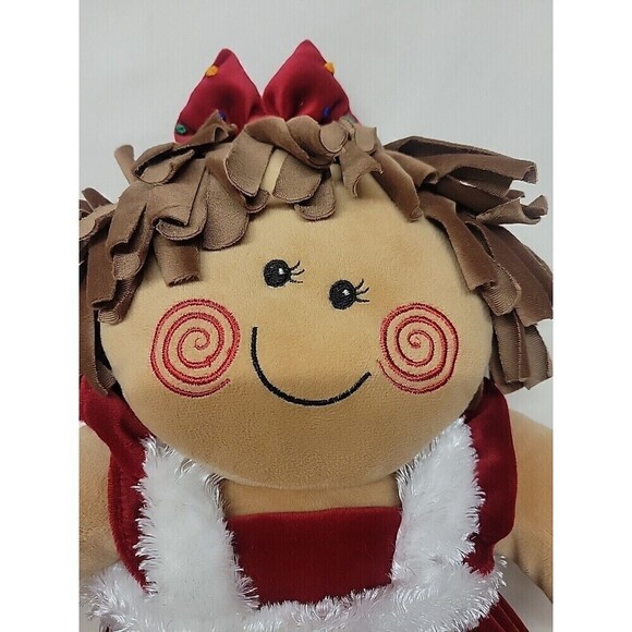 Dan Dee Collectors Choice Candy Cane Gingerbread Boy & Girl Plush 17" - Picture 7 of 10